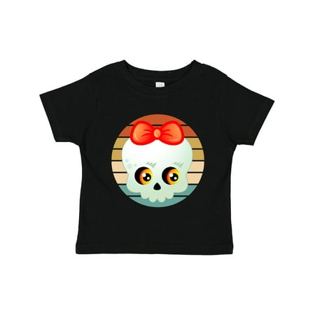 

Inktastic Halloween Girl Skull Gift Toddler Toddler Girl T-Shirt