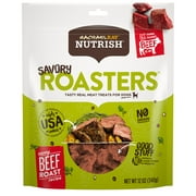 Rachael Ray Nutrish Savory Roasters Grain Free Dog Treats, Savory Beef Roast Recipe, 12 oz