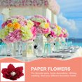 thumbnail image 4 of unbranded 10Ud Flores Grandes De Rojas Para De Fiesta Y Ambiente Festivo Personalizado, 4 of 5