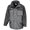 Grey/Black, variant on Result Mens Workwear Heavy Duty Water Repellent Windproof Combo Coat