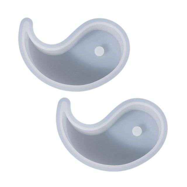simhoa Candle Making Molds Silicone Molds 3D Epoxy Resin Molds for DIY Clay Plaster