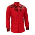 thumbnail image 3 of Men's Shirt Western Embroidered Estilo El Senor de los Cielos Cowboys. Camisa Vaquera Bordada, 3 of 3