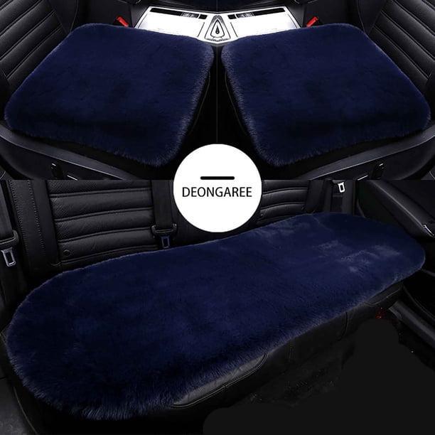 Cojín Interior para Asiento de coche Xihbxyly Conjunto de Tres Piezas de terciopelo