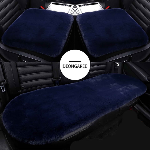 Customer Favorite,Imitation Seat Cover Car Seat Cushion Interior Plus Velvet Thick Warm Three-piece Set,PENDANE,I