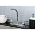 thumbnail image 3 of Kingston Brass KB750 Magellan Centerset Kitchen Faucet, Polished Chrome, 3 of 4