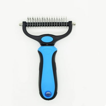 FACEGA Dog Brush for Short Haired Dogs,Double-Sided Slicker Brush for Dogs,Dog Brush for Long Haired Dogs with Ergonomic Design