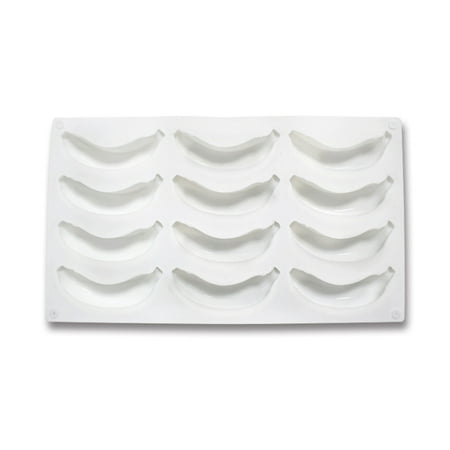 

12 Cavity 3D Banana Silicone Mold for Baking Chocolate Mousse Cake Ice Cream Dessert Pastry Mould