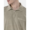 thumbnail image 5 of No Boundaries Oversized Cotton Polo Shirt, Men's and Big Men's, 5 of 5