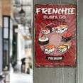 thumbnail image 3 of Gift for French Bulldog Lovers Frenchie Sushi Company Coffee Shop Wall Art Dog, Home Decor Tin Signs 1 Pieces Reproduced Vintage, Retro Poster-8x12inch(20x30cm), 3 of 5