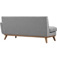 thumbnail image 2 of Modern Contemporary Right-Arm Loveseat , Grey, Fabric, 2 of 3