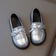 thumbnail image 4 of Big Black Bow Zapatos de Cuero de Niñas Princesa Mochilas Zapatos Suaves Vendidos Mary con Plantillas Gruesas, 4 of 7