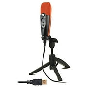 USB Large Diaphragm Cardioid Condenser Microphone w/Tripod Stand, 10' USB Cable