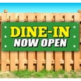 thumbnail image 2 of Dine-In Now Open 13 oz Vinyl Banner With Metal Grommets, 2 of 5