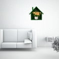 thumbnail image 3 of Milisten Small Shelf Unit Wood House Shape Display Box for Office Students 1Pack, 3 of 8