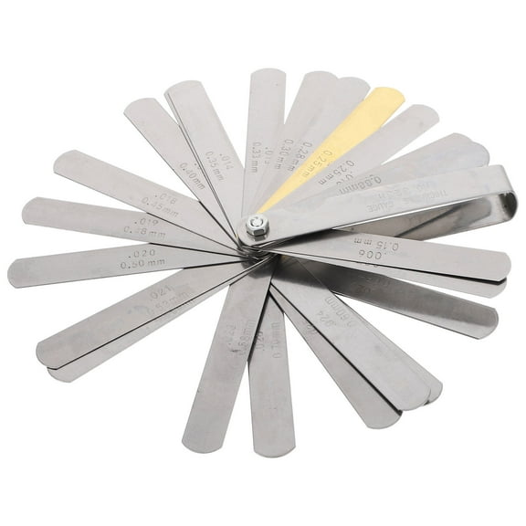 Stainless Steel Feeler Gauge Tool Width Measuring Filler Guitar Valve Thickness