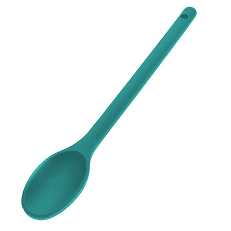 Walbest Boutique Silicone Mixing Spoon Long Handle Nonstick