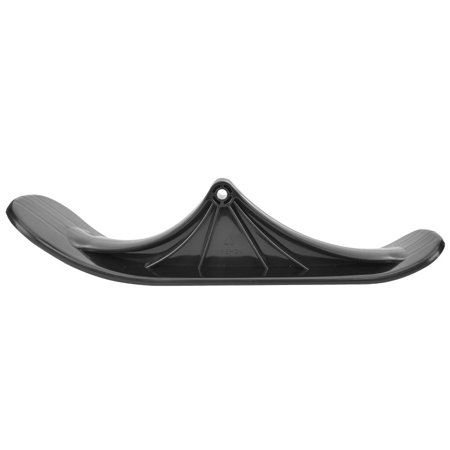 Qiilu Ski Board Sled 1 Paire D Accessoires De Traineau De Ski Noir 2 En 1 Pieces De Scooter D Hiver De Sports De Plein Air Luge Pour Enfants Cadeau Scooter De Traineau