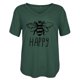thumbnail image 4 of Tops Para Mujer Blusa Casual Elegante Camisas de Impresión de Moda Camiseta Suelta de Manga Corta Odeerbi ODB159995, 4 of 4