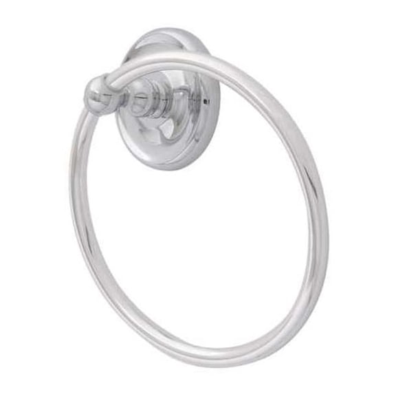 Taymor Towel Ring,Zinc,Polished Chrome 04-7904