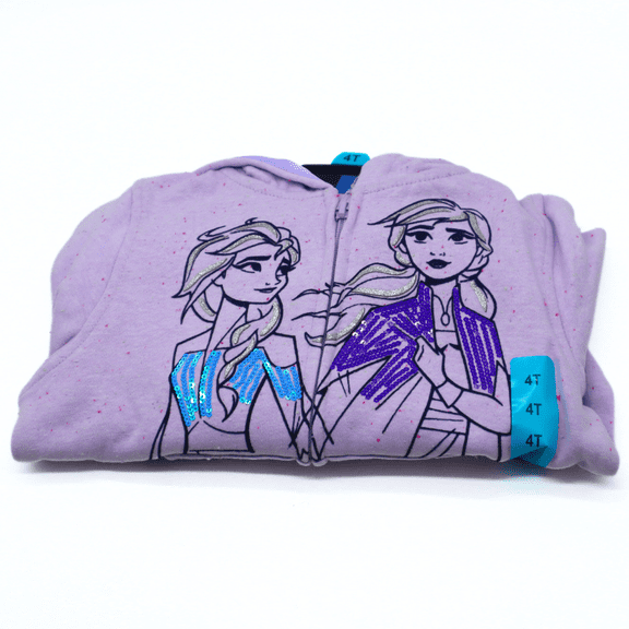Disney Frozen 2 Elsa & Anna Hoodie & T-Shirt Set  for Little Girls size 4T