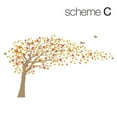 thumbnail image 2 of Elegant Cherry Blossom Tree Wall Decal - Scheme C, 2 of 3