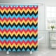 thumbnail image 1 of ABPHQTO Chevron Pattern Seamless Vector Arrows Diseño geométrico Colorful Aqua Blue Cortina de ducha 160x180 cm, 1 of 1