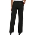 thumbnail image 2 of Calvin Klein Womens Wide Leg Pants Black 12, 2 of 2