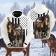 thumbnail image 3 of Sudadera con capucha para amantes de los caballos para hombre, ropa informal con gráficos de granja, jerséis con cara de caballo, chándal ecuestre, top informal Y2k para niño, 3 of 5