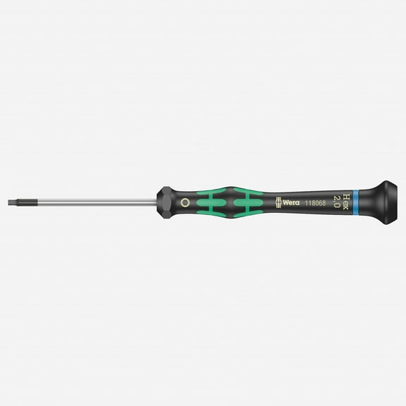 Wera 118068 2 x 60mm Kraftform Micro Hex Precision Screwdriver