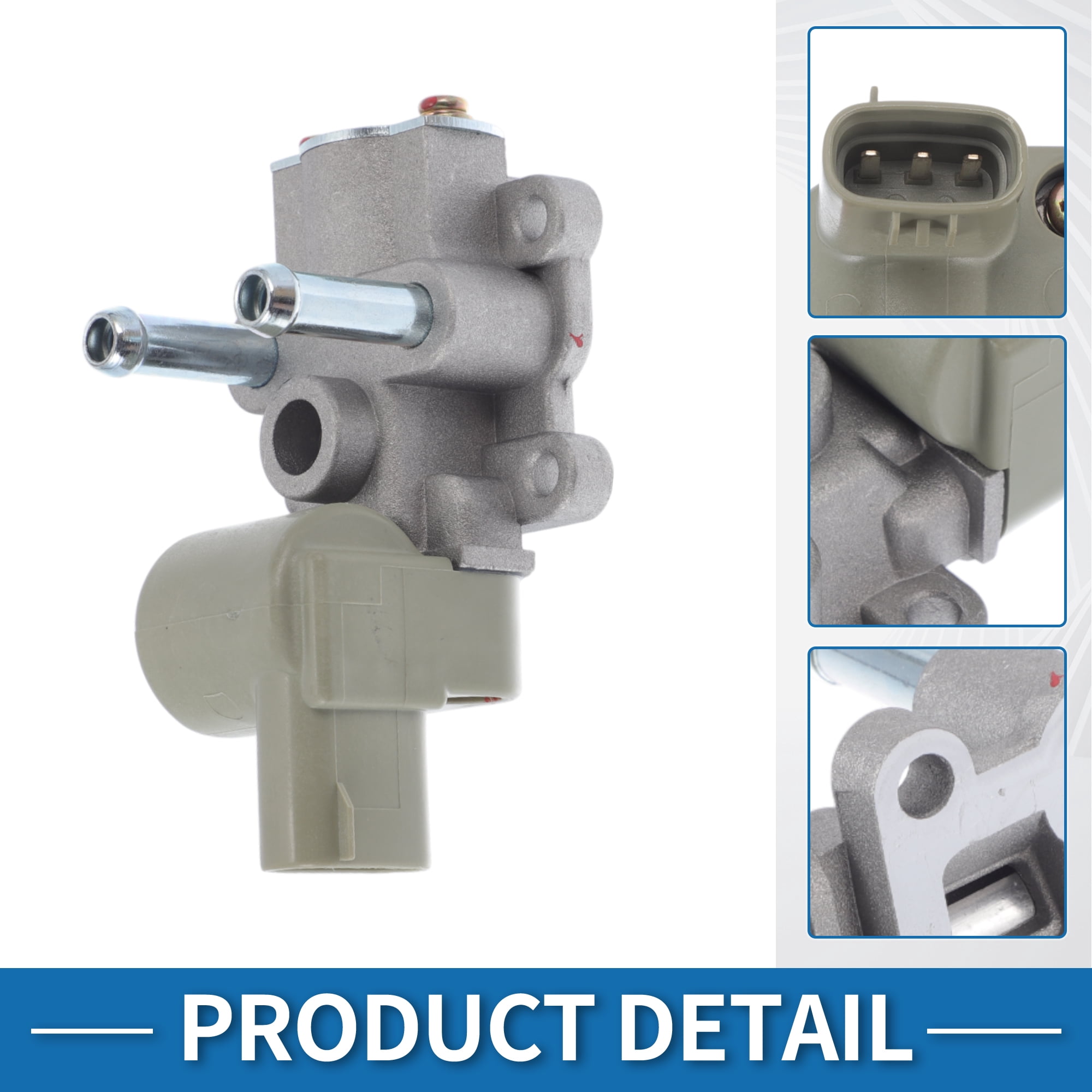 Unique Bargains Car Idle Air Control Valve for Toyota Tercel 1995-1998 Replace No.2227011010 IACV Idle Motor Idle Air Control Valve for Stable Engine Operation