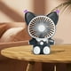 thumbnail image 5 of Mini ventilador de escritorio recargable | Ventilador silencioso alimentado por USB con altura ajustable | Diseño portátil y compacto | Base antideslizante para oficina, dormitorio, hogar |, 5 of 7