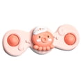 thumbnail image 5 of Vogacara Giroscopio giratorio portátil Alivio de la presión Diseño de dibujos animados Gyro Interior Exterior Descompresión Relajación Juguete Regalo Rosa de 2 cabezales 2piezas Vogacara CBP445194, 5 of 5