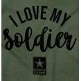 thumbnail image 2 of US Army Star Logo I Love My Soldier Unisex Plus Size Sweatshirt Brisco Brands 4X, 2 of 5