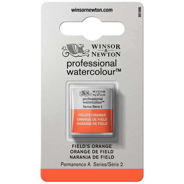 Acuarela Winsor & Newton Revival Media Pastilla Naranja Field