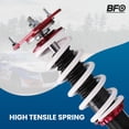 thumbnail image 5 of BFO Coilover Lowering Kits For Volvo C70 98-00 Adj. Height Shock Absorbers Struts Fits select: 1998-1999 VOLVO S70, 2000 VOLVO S70 BASE/SE, 5 of 8
