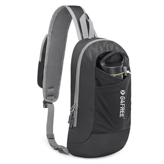 G4Free Sling Bag RFID Blocking Crossbody Backpack with Front Pocket Hiking Daypack Chest Bag for Women Men