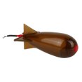 thumbnail image 1 of Alimentador de cohetes de pesca Advancent señuelo flotante Spod grande y pequeño Marrón Largo 19cm, 1 of 6