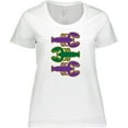 thumbnail image 3 of Inktastic Mardi Gras Celebration Funny Crawfish Women's Plus Size T-Shirt, 3 of 5