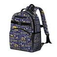thumbnail image 2 of Excavator Construction Vehicle School Backpack Adjustable Shoulder Straps Chest Strap Spacious Durable Bookbag, 2 of 4