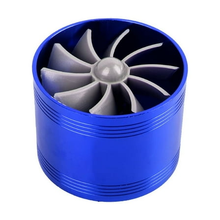 WEISIPU Universal 2.5in Turbo Cold Air Intake Hose Single Fan Turbonator Fuel Gas Saver