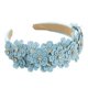 thumbnail image 3 of Diademas de moda para mujer, diademas antideslizantes imitación para el pelo, bandas para la cabeza, accesorios para el cabello para , Azul Yinane Diadema mujer, 3 of 7