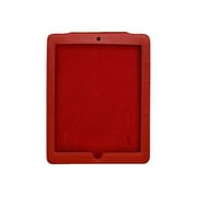 Sumdex CrossWork - Protective cover for tablet - genuine leather - red