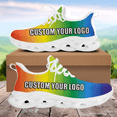 thumbnail image 1 of Zapatos de malla ligeros con cordones y estampado de bandera de Jamaica para mujer y hombre, zapatillas de plataforma con orgullo patriótico y nombre personalizado, 1 of 6