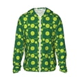 thumbnail image 1 of Disketp Balles de Tennis pour Hommes Protection Solaire Chandail à Capuchon Performance Manches Longues Pêche Extérieur Léger-Grand, 1 of 7