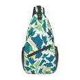 thumbnail image 1 of ZICANCN Crossbody Sling Bag for Men Women - Green Camouflage Casual Shoulder Backpacks for Travel Sport Climbing Runners Daypack, 1 of 9