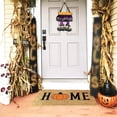 thumbnail image 4 of Billuyoard Alfombra de baño La está en patrón Alfombra de goma Alfombra de Halloween para dormitorio Cocina Puerta Alfombra de fieltro Decoración Kits de decoración para fiestas No.02, 4 of 6