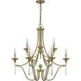 thumbnail image 2 of Traditional Nine Light Chandelier-Aged Brass Finish Bailey Street Home 71-Bel-4352348, 2 of 10