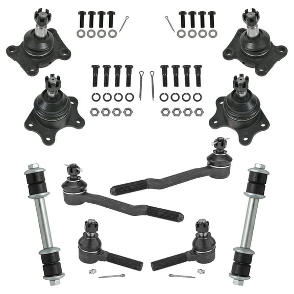 10 Piece Steering & Suspension Kit Ball Joints Tie Rods Sway Bar End Links New PSA65338 Fits select: 1993-1998 TOYOTA T100