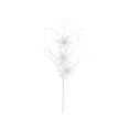 thumbnail image 2 of Artifial Flower Branch Christmas Long Flower Cuttings Decoration for Xmas Tree Wreath Glitter Floral Picks Arrangement for Wedding Party (White), 2 of 6