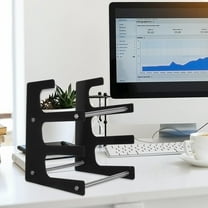 MLINS Keyboard Display Stand Acrylic Keyboard Holder Mechanical Keyboard Stand Multi Tier Keyboard Holder Keyboard Stand Acrylic Keyboard Holder Stand Multi-tier Mechanical Keyboard Holder